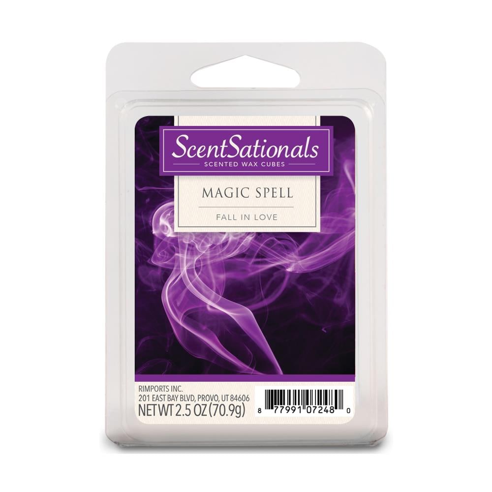ScentSationals Memory Sage & Bergamot Scented Wax Cubes, 6 Ct