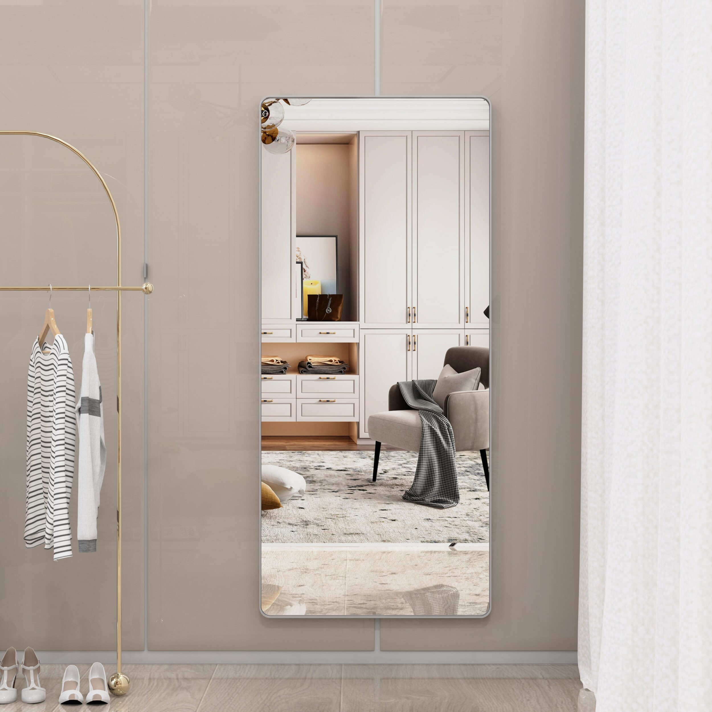 Forclover MF03GI-ME08 Framed-Bath-Mirrors - View #14