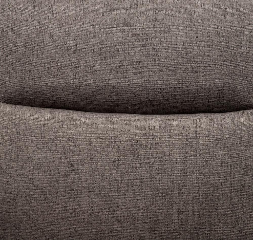 KINWELL Casual Grey Linen Swivel Accent Chair at Lowes.com