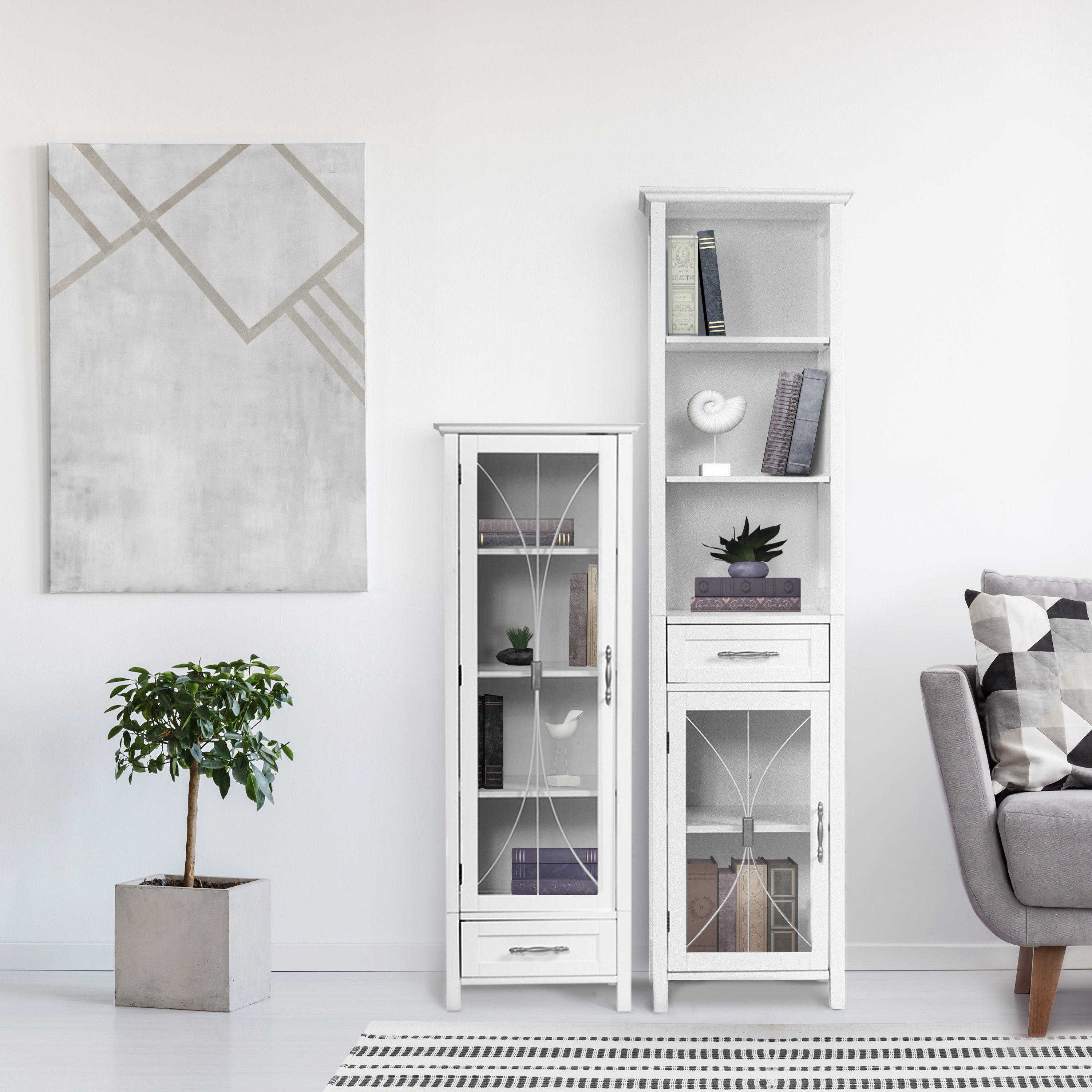 Teamson Home 79LA78 Linen-Cabinets - View #3