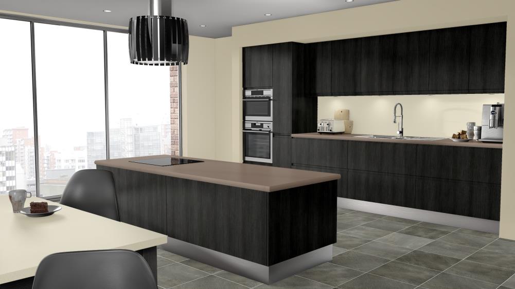 Wilsonart Standard 48 In W X 144 In L Shadow Solid Kitchen Laminate