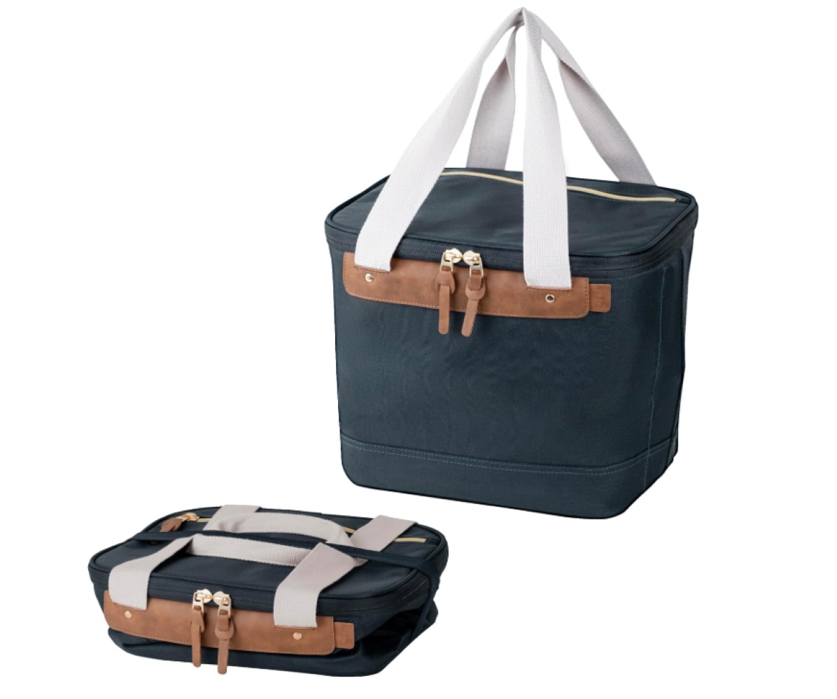 CleverMade MCL18-4051-4051 Blue 18 Cans Soft Insulated Bag cooler
