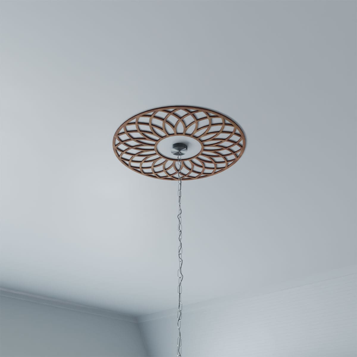 Ekena Millwork CMWP22X22X0250CNWA Ceiling-Medallions - View #9