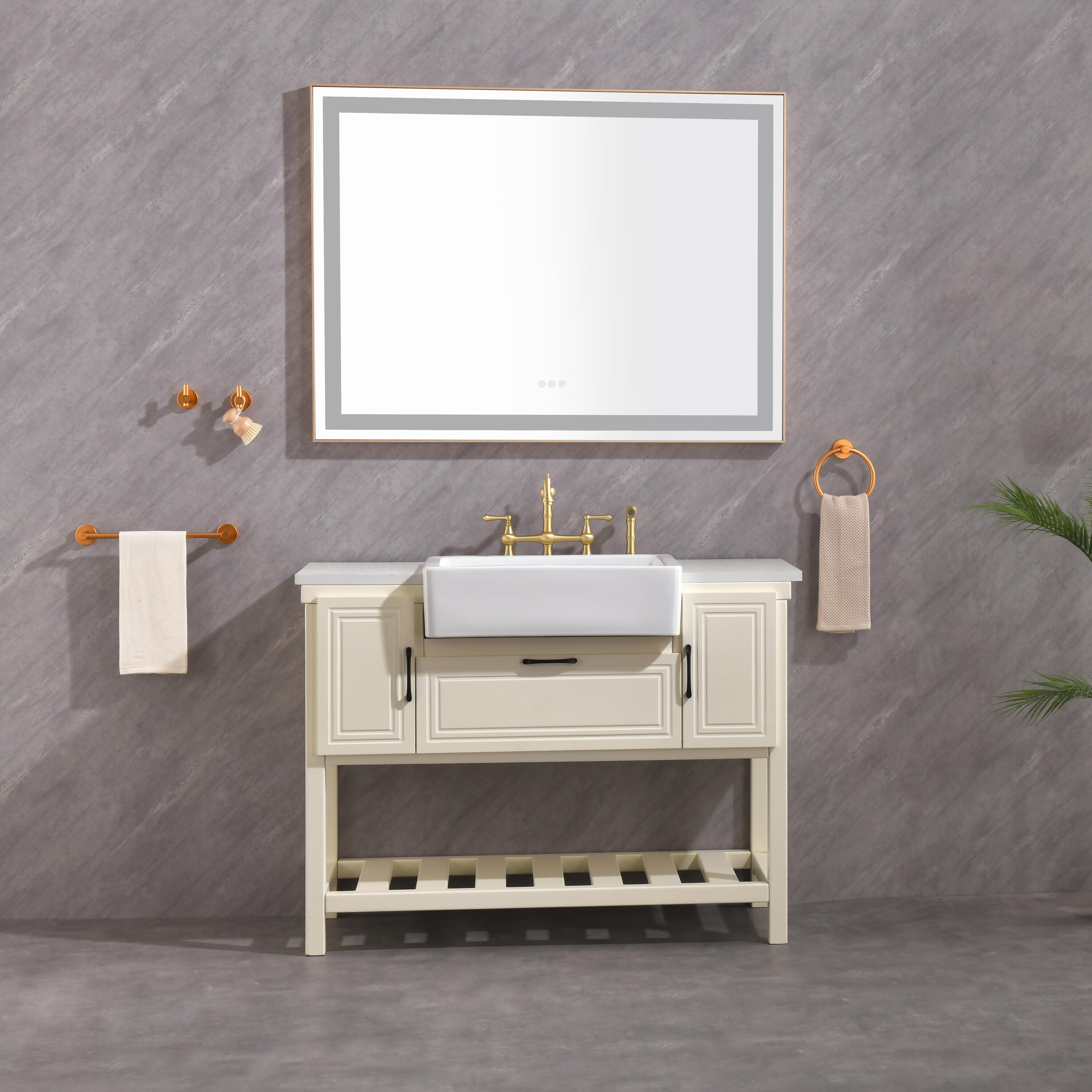 Bayfeve BF-77960-MIR Framed-Bath-Mirrors - View #5