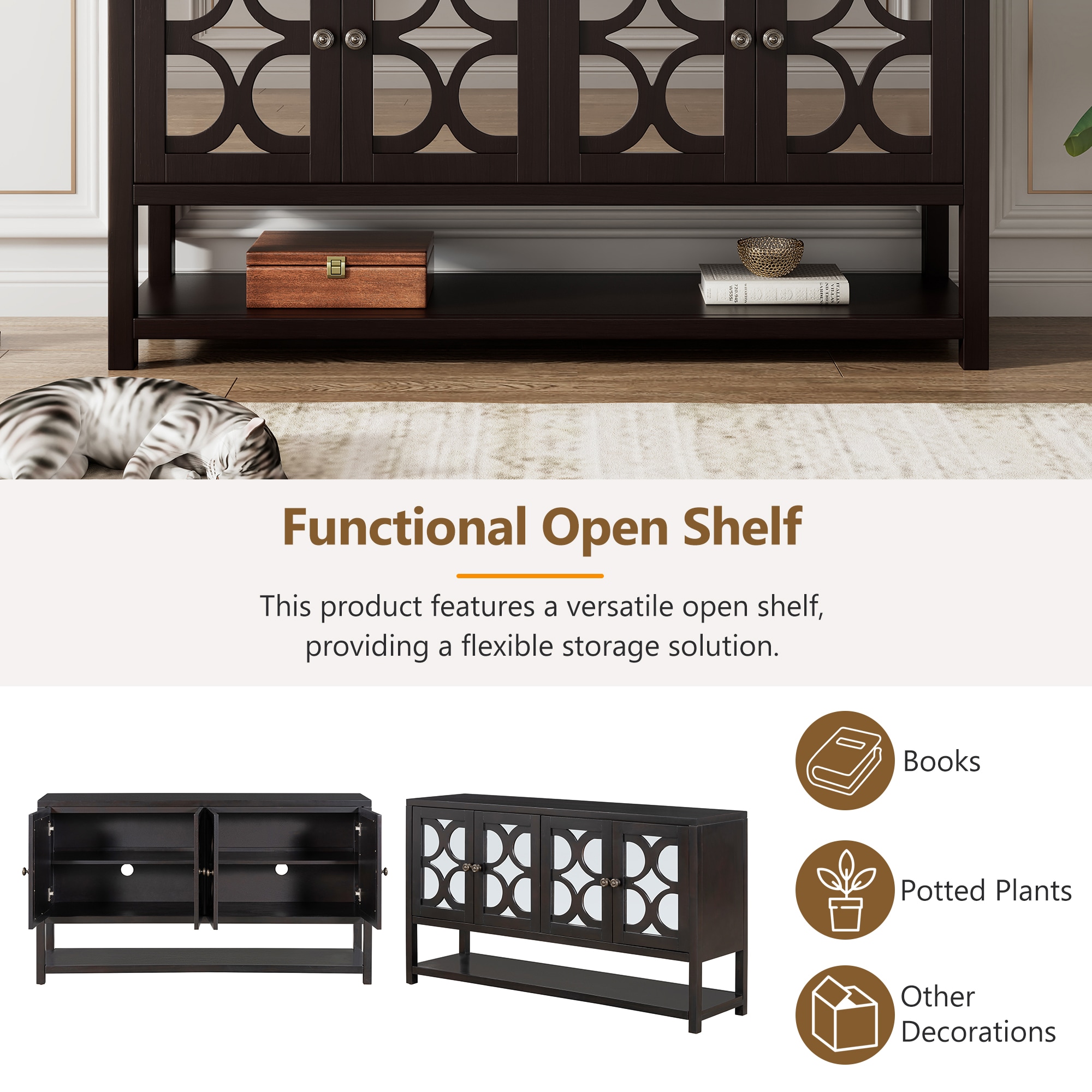 ModernLuxe XW000022AAP Console-Sofa-Tables - View #6