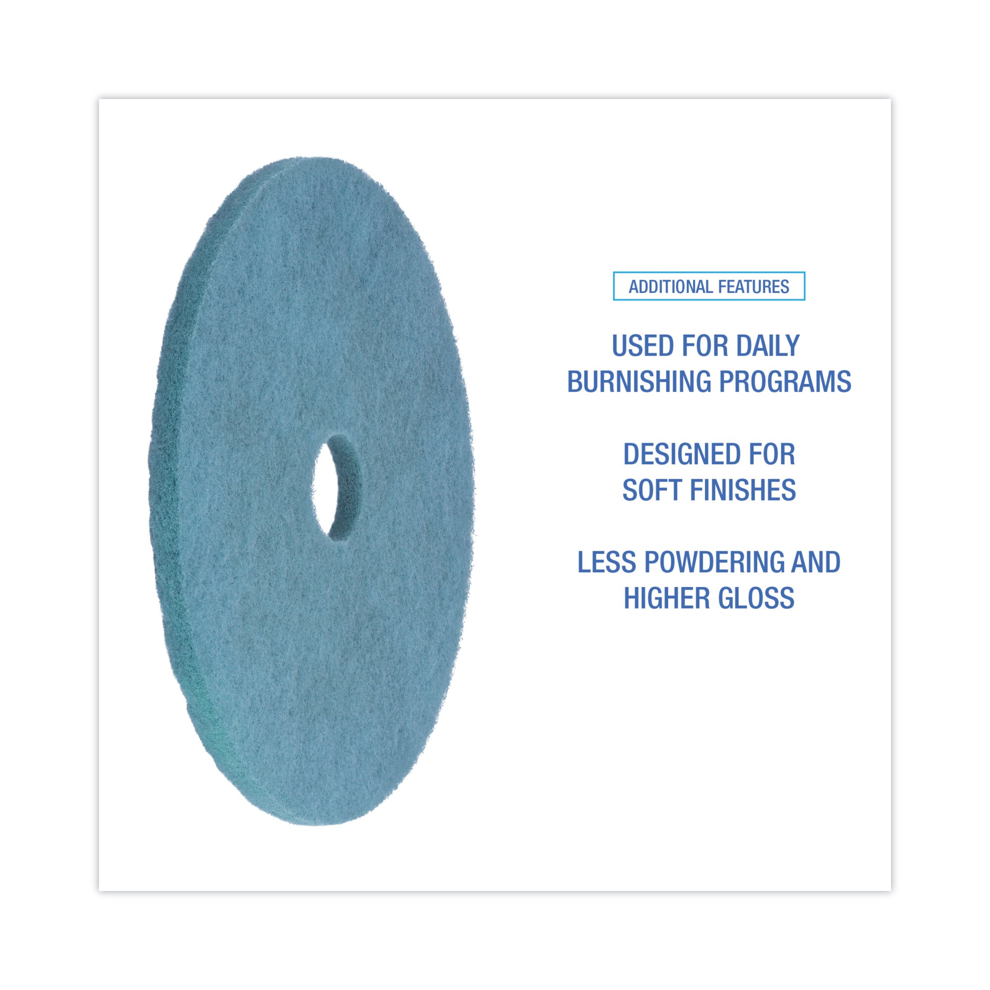 Boardwalk BWK4020AQU Floor-Polisher-Pads - View #4