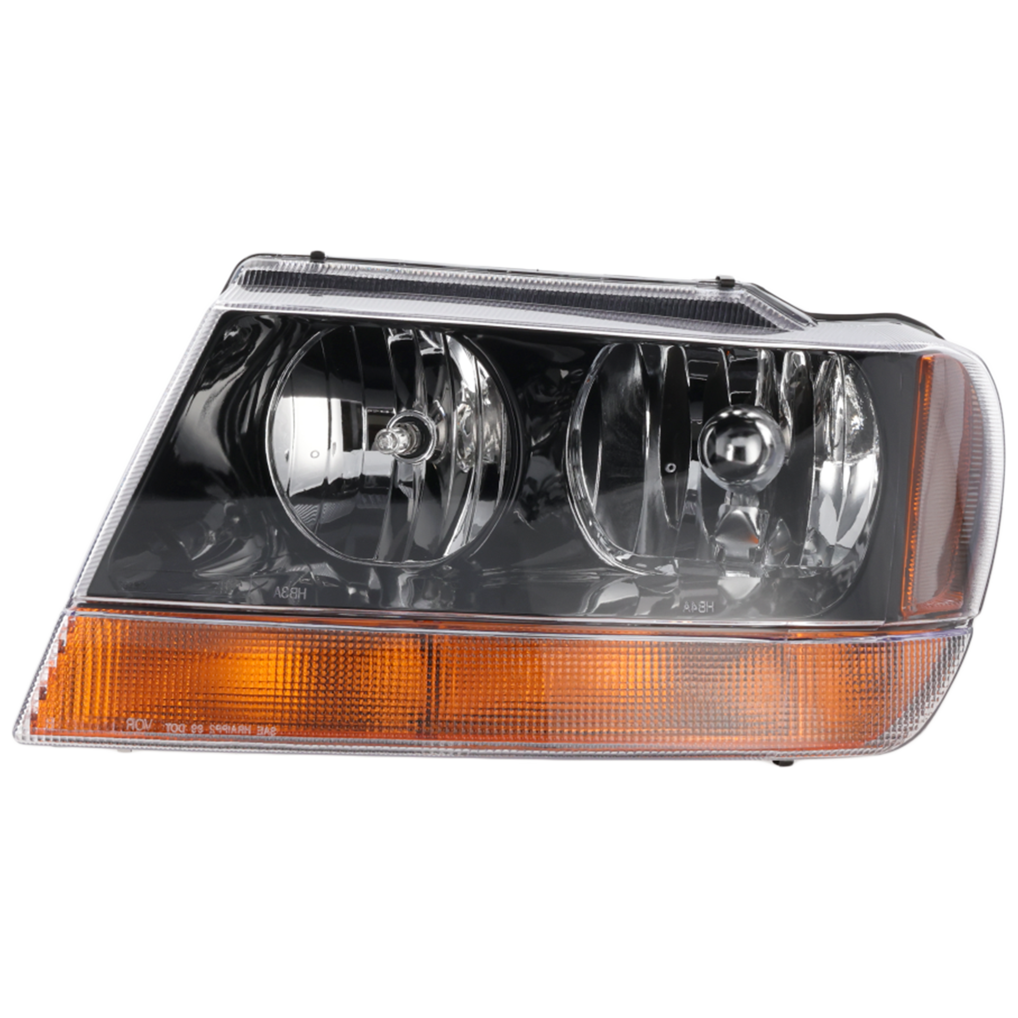 Garage-Pro JCW20-5576-01GP Driver Side Headlight For Jeep Grand Cherokee 1999-2004 Halogen with Bulb(s) Built To January 14 2002 Replaces# 5103401aa 55155129aj