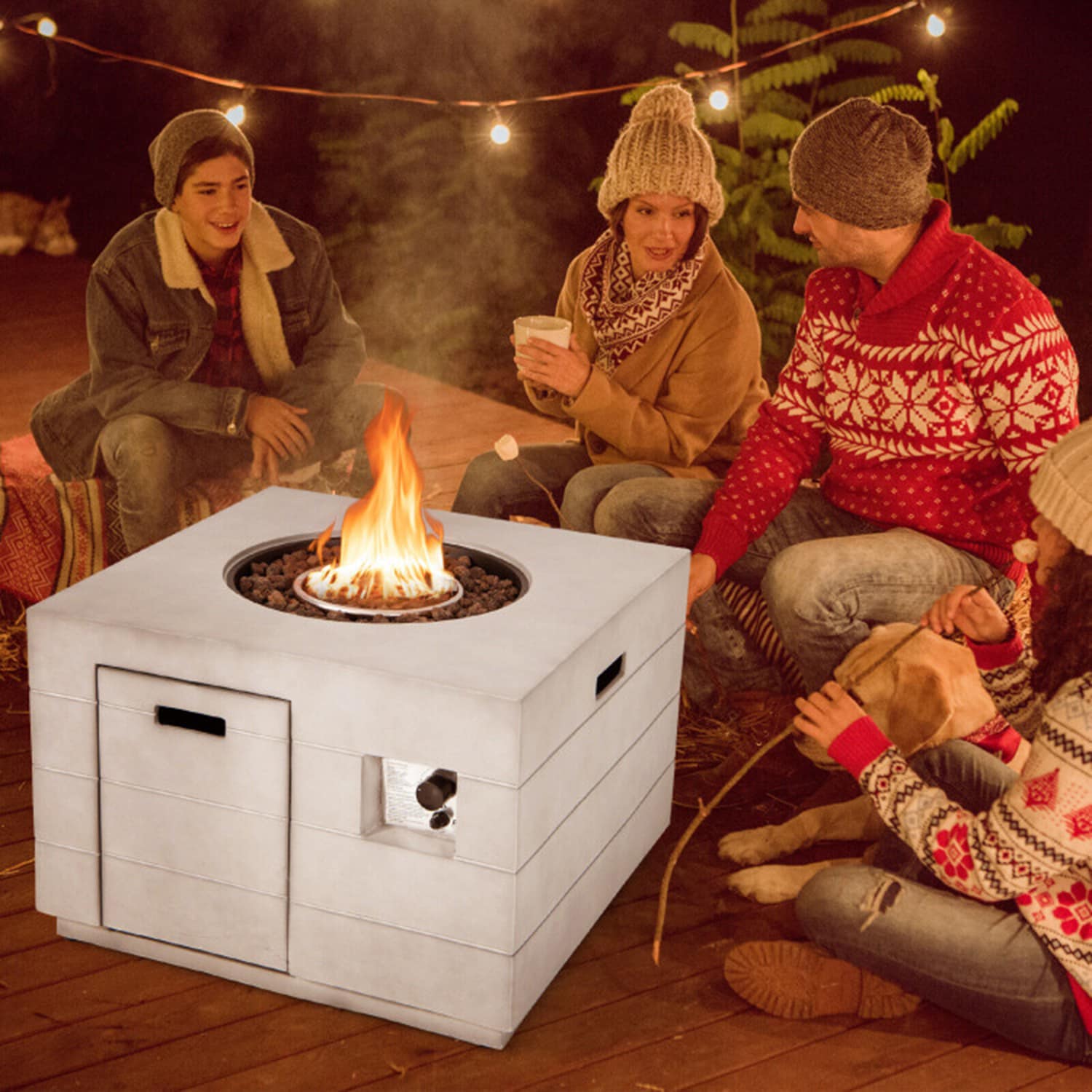 Mondawe MO-628WLGR3P Outdoor-Gas-Firepits - View #2