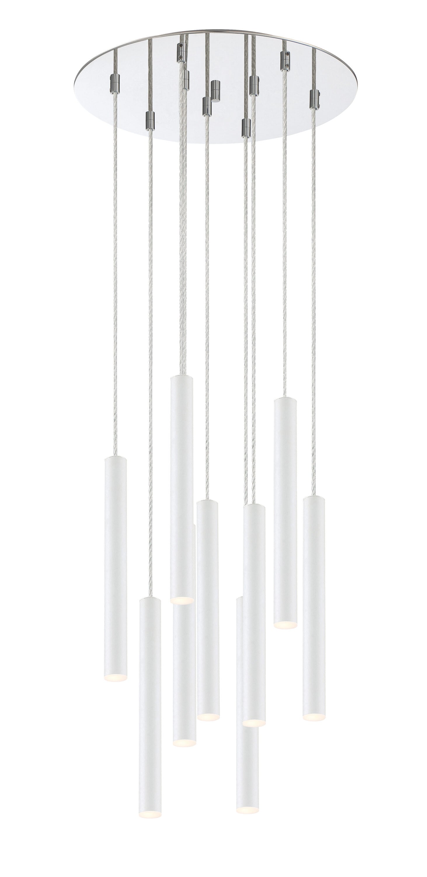 Z-Lite 917MP12-WH-LED-9RCH Pool-Table-Lighting - View #2