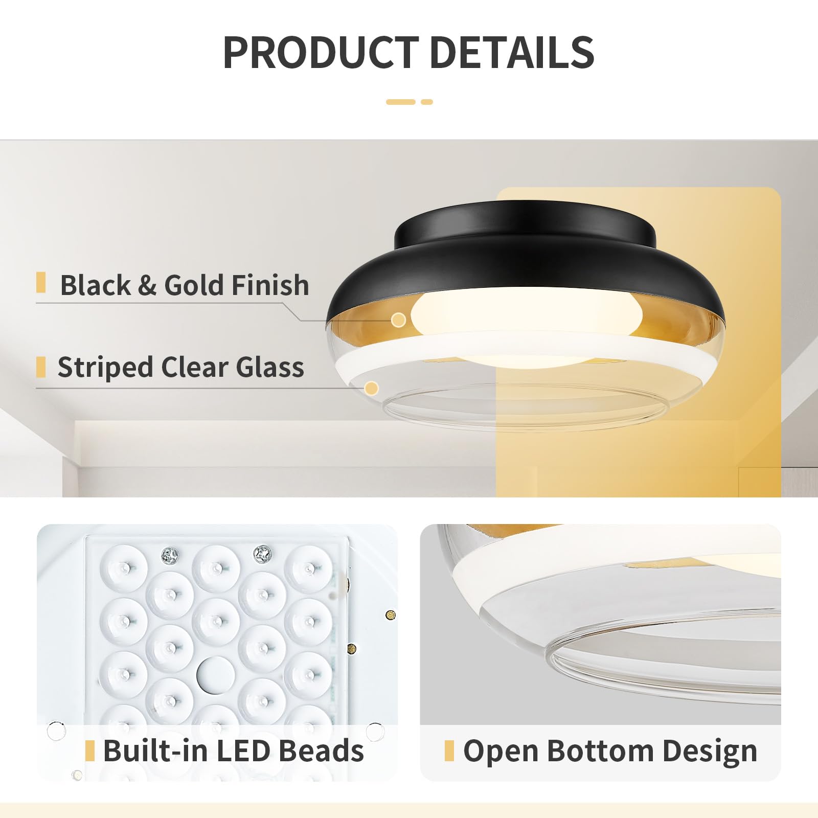 LTMATE LSZSL68F-LED BK flushmounts - View #3