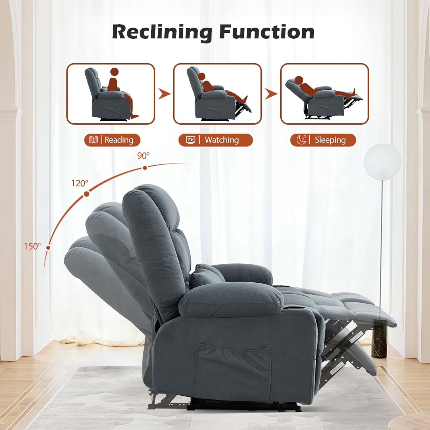GZMR GZ-W2258 recliners - View #6