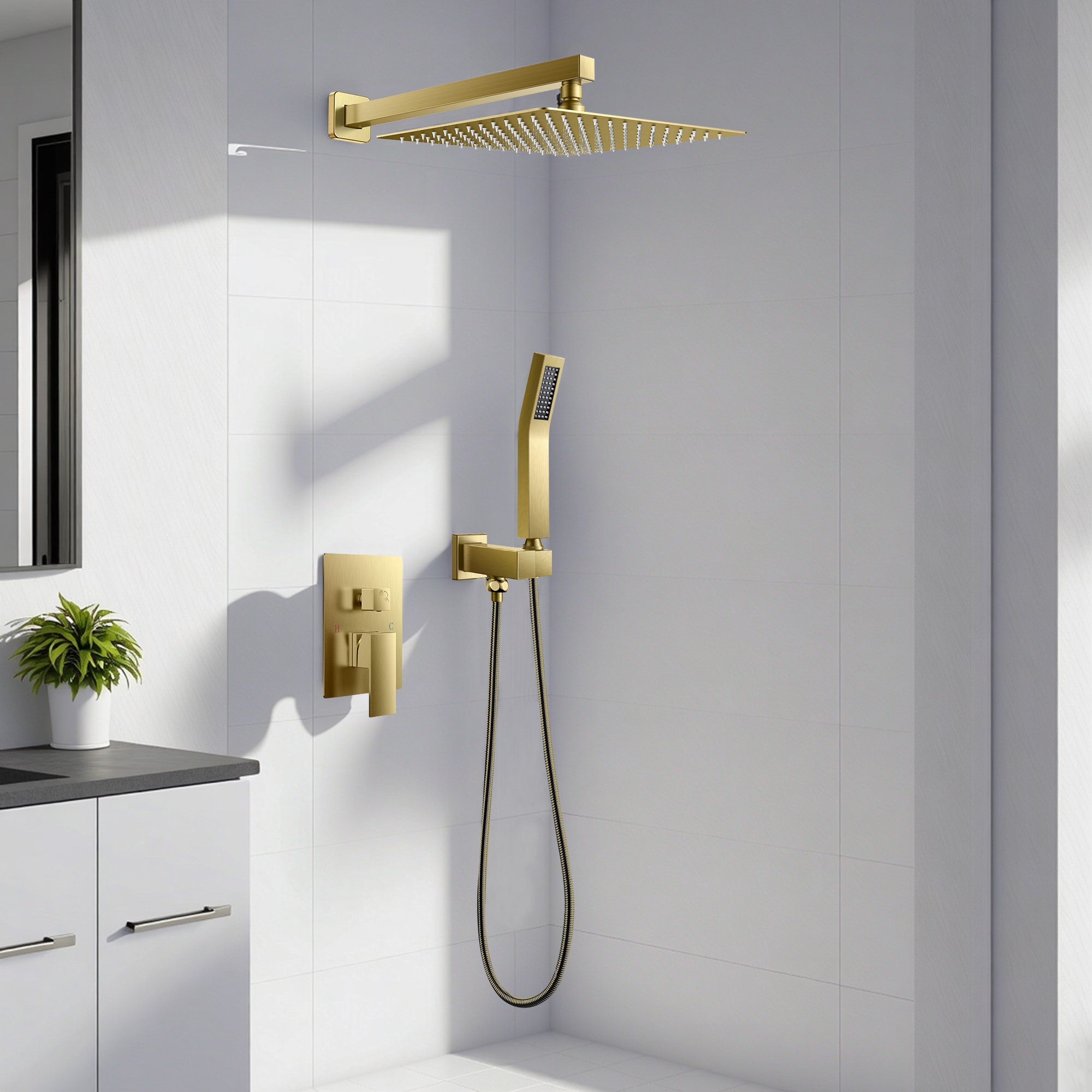 androme AD2010G12 Showerhead-Bar-Panels - View #3
