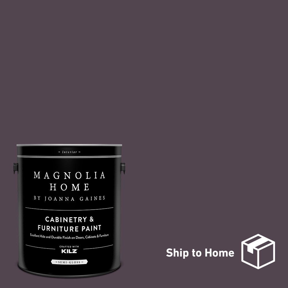 Magnolia Home 15307901  by Joanna Gaines Semi-gloss Plum Suede Enamel ( 1-gallon )
