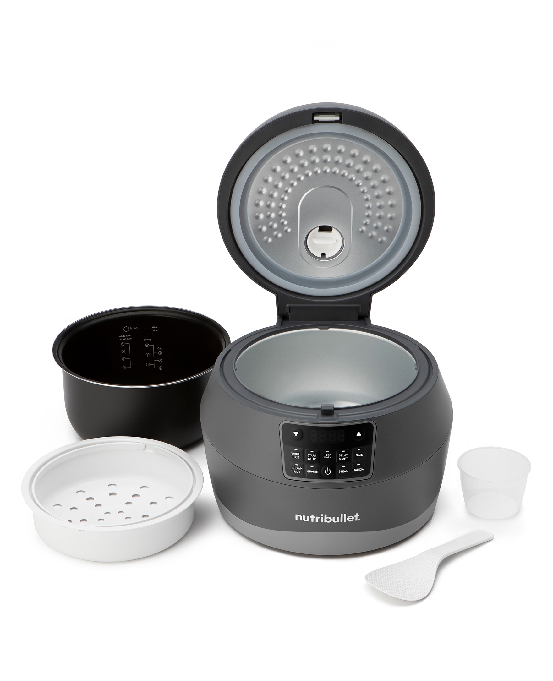 Hamilton Beach 14-Cup Stainless Steel Rice/Hot Cereal Cooker 37548