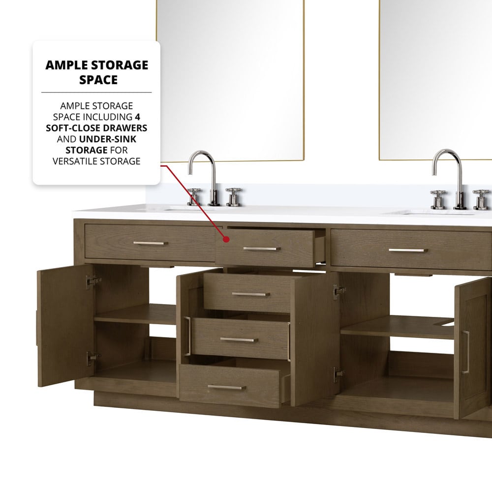 Lexora LVGI80DR211 Bath-Vanity-Combo - View #8