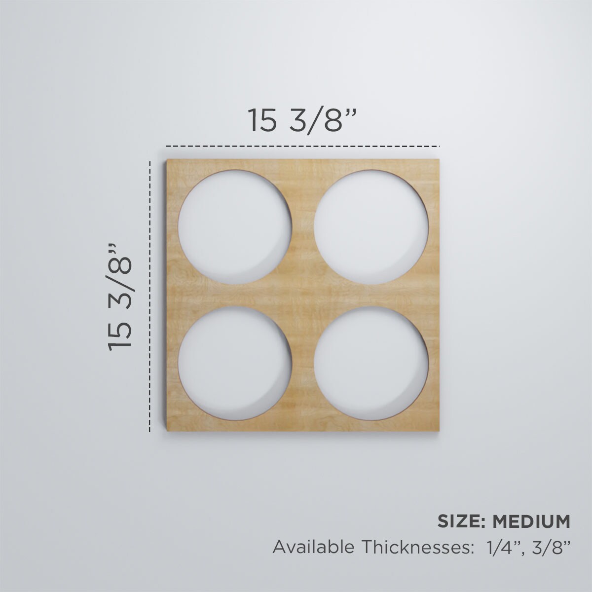 Ekena Millwork WALW16X16X0375WEMMF Wall-Panels - View #3
