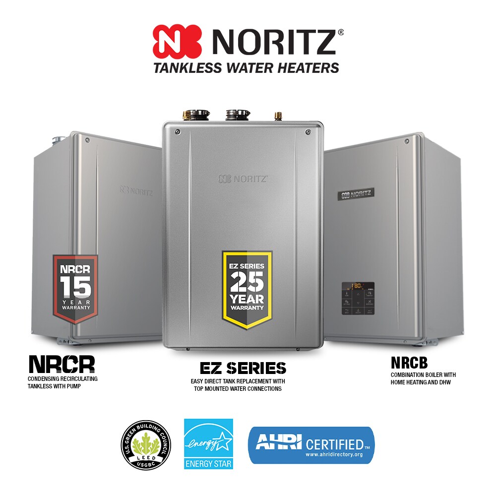 Noritz 6.2-GPM 120000-BTU Indoor Liquid Propane Tankless Water 