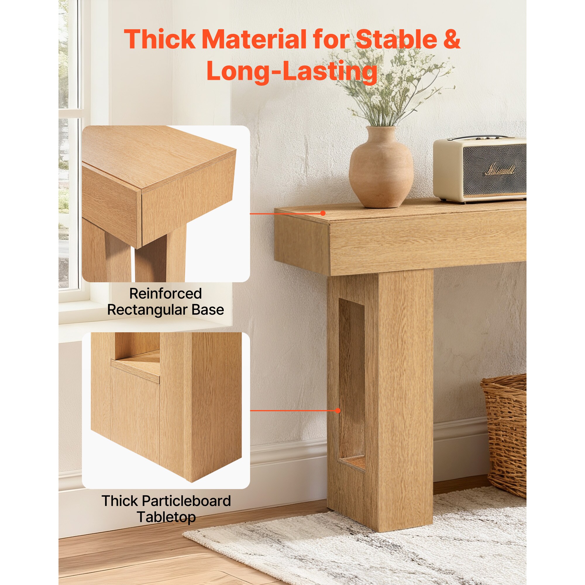 Vynxaria LS0505-334276302 Console-Sofa-Tables - View #2