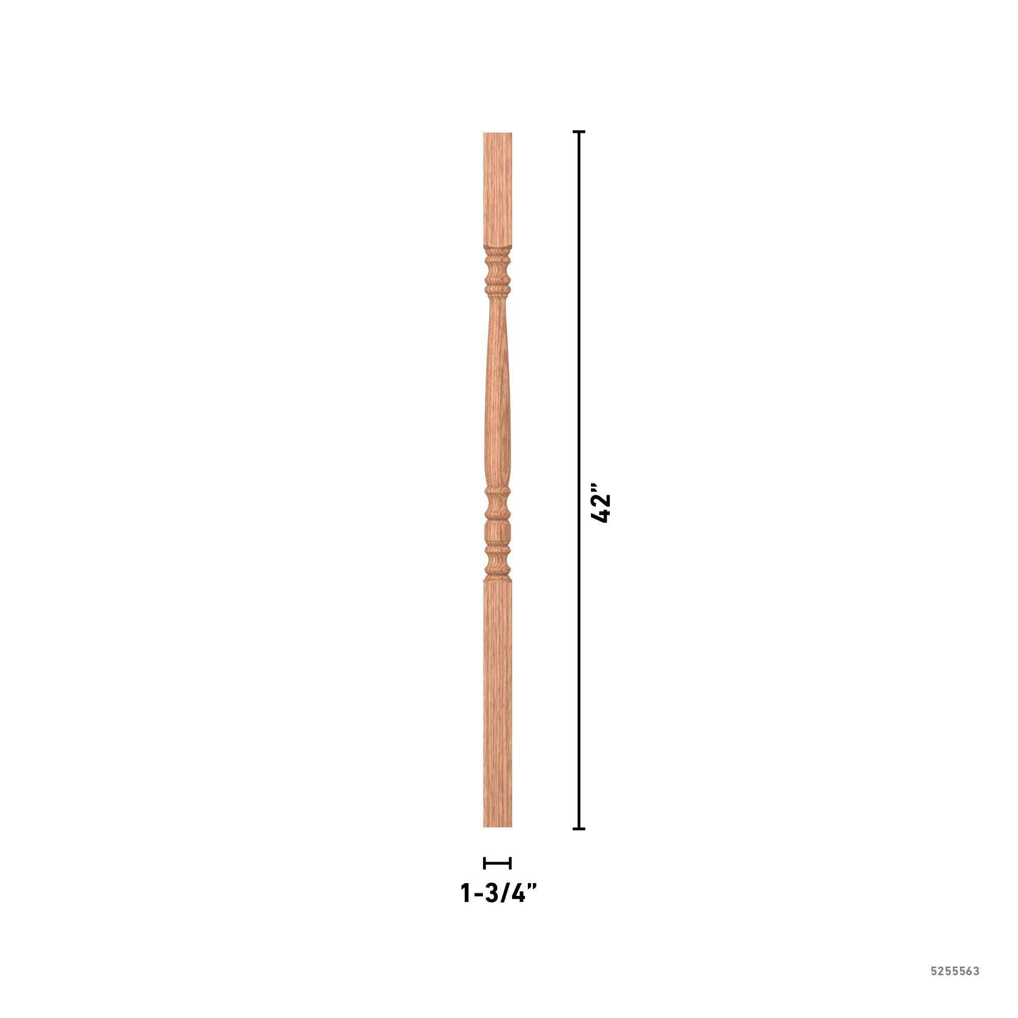 L.J. Smith Stair Systems LJ-5005-O 42 Interior-Stairpart-Balusters - View #4