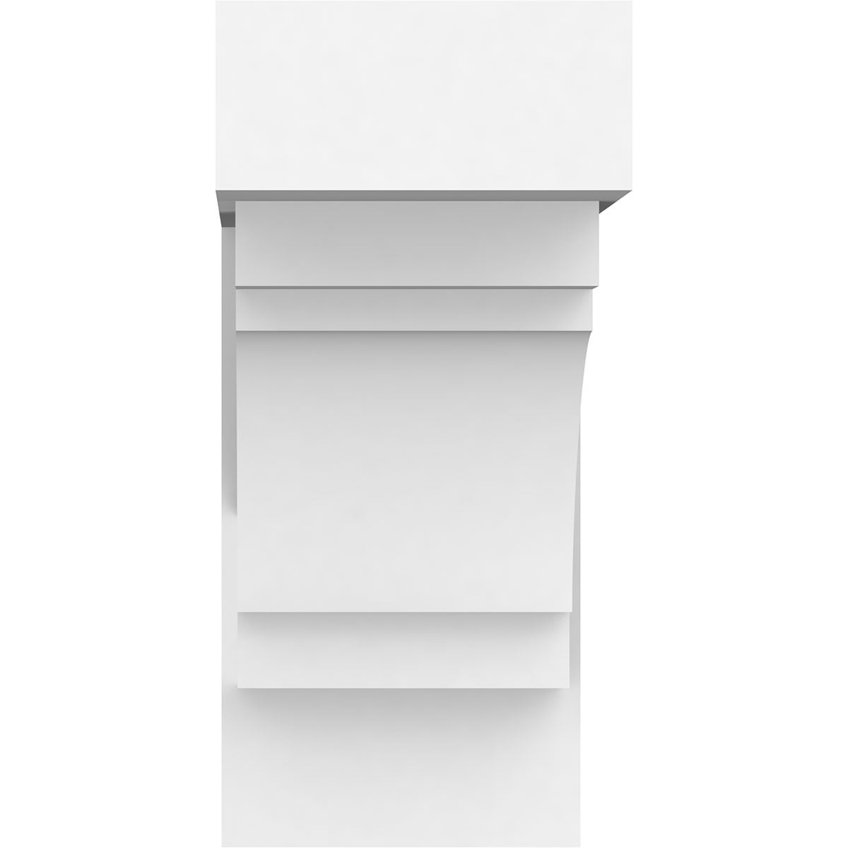Ekena Millwork BKTP05X12X12MRC05 Exterior-Brackets-Braces - View #2
