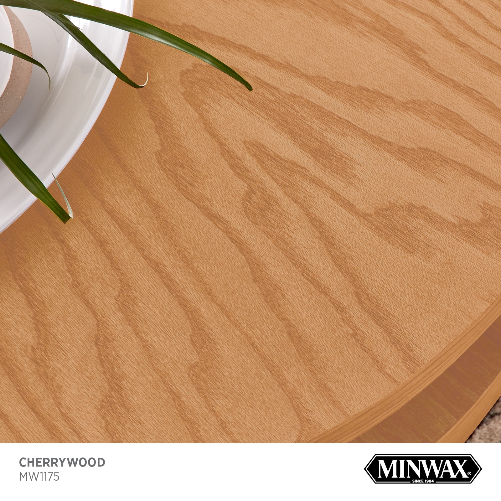 Minwax Wood Finish Water-Based Cherry Blossom Mw1169 Solid Interior Stain  (1-Quart) in the Interior Stains department at
