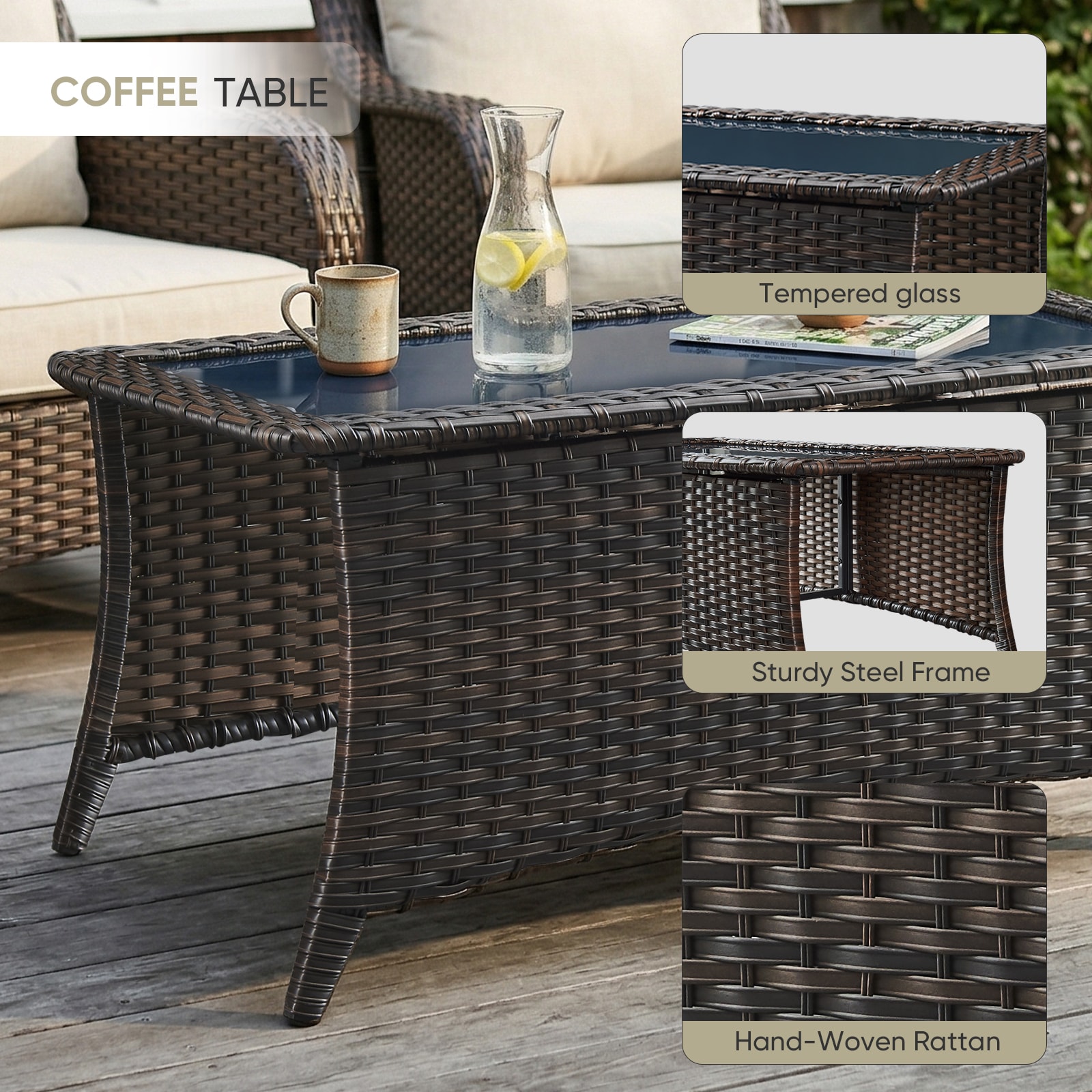 Rilyson FS018 Patio-Tables - View #2