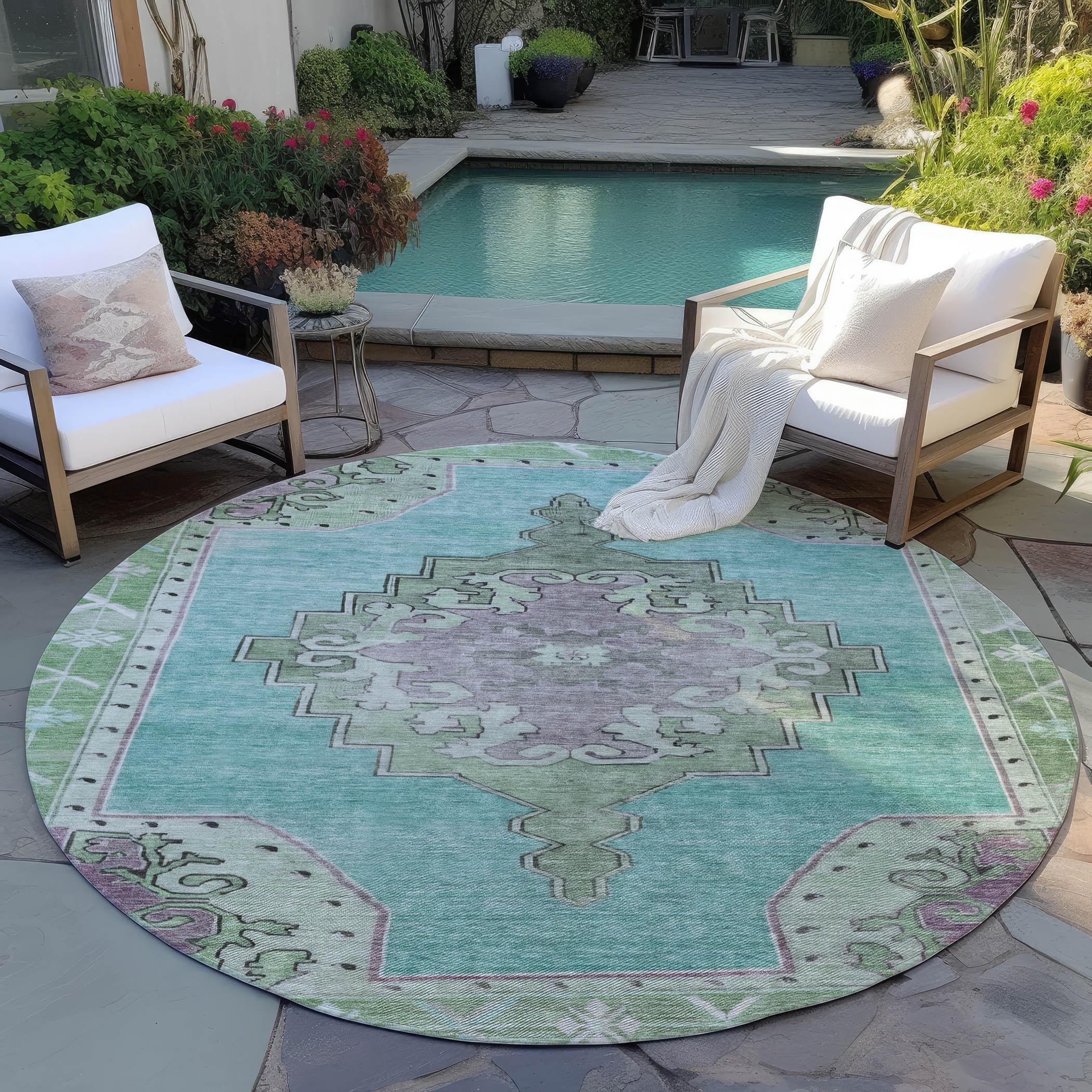 Addison Rugs ACN1731TE8RO rugs - View #7