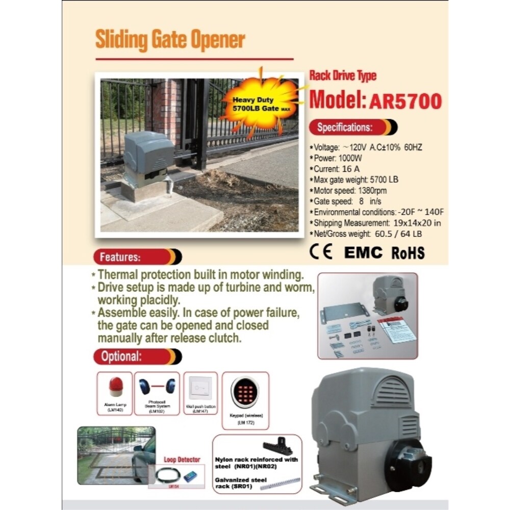 ALEKO AR5700NOR Gate-Opener-Kits - View #6