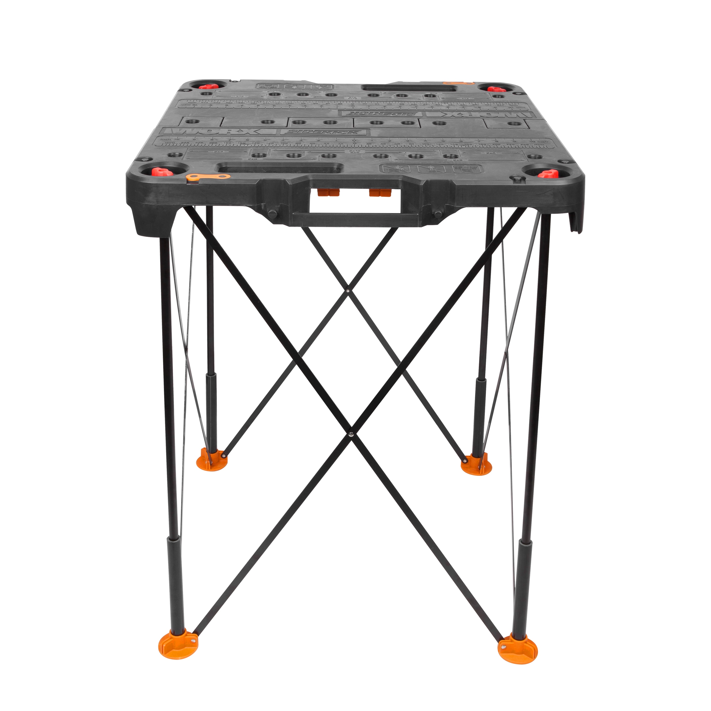 WORX 24-in W x 24-in L x 32-in H-Drawer Black Plastic Work Bench in the ...