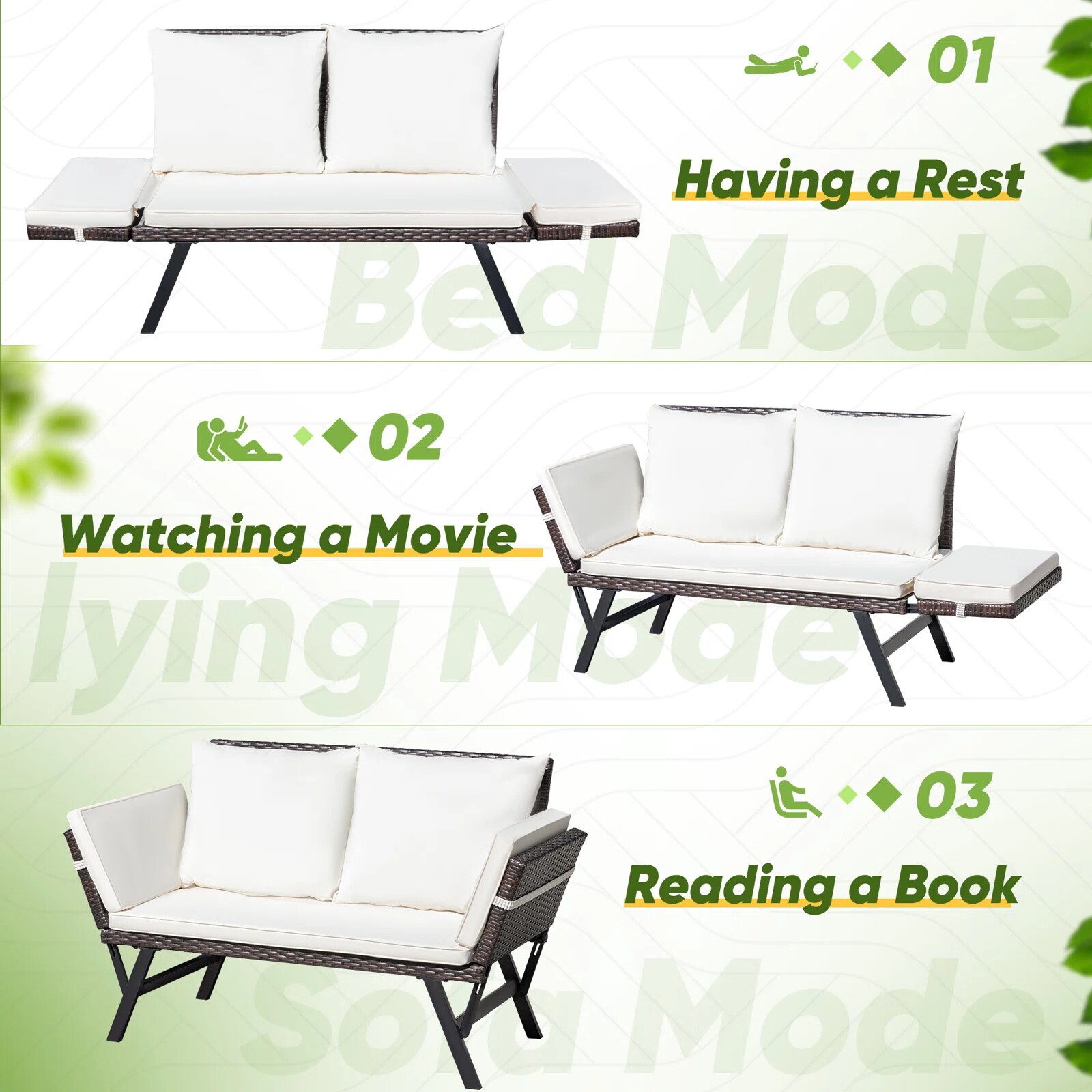 Vineego LS-LCRF22-0102-8BG benches - View #4