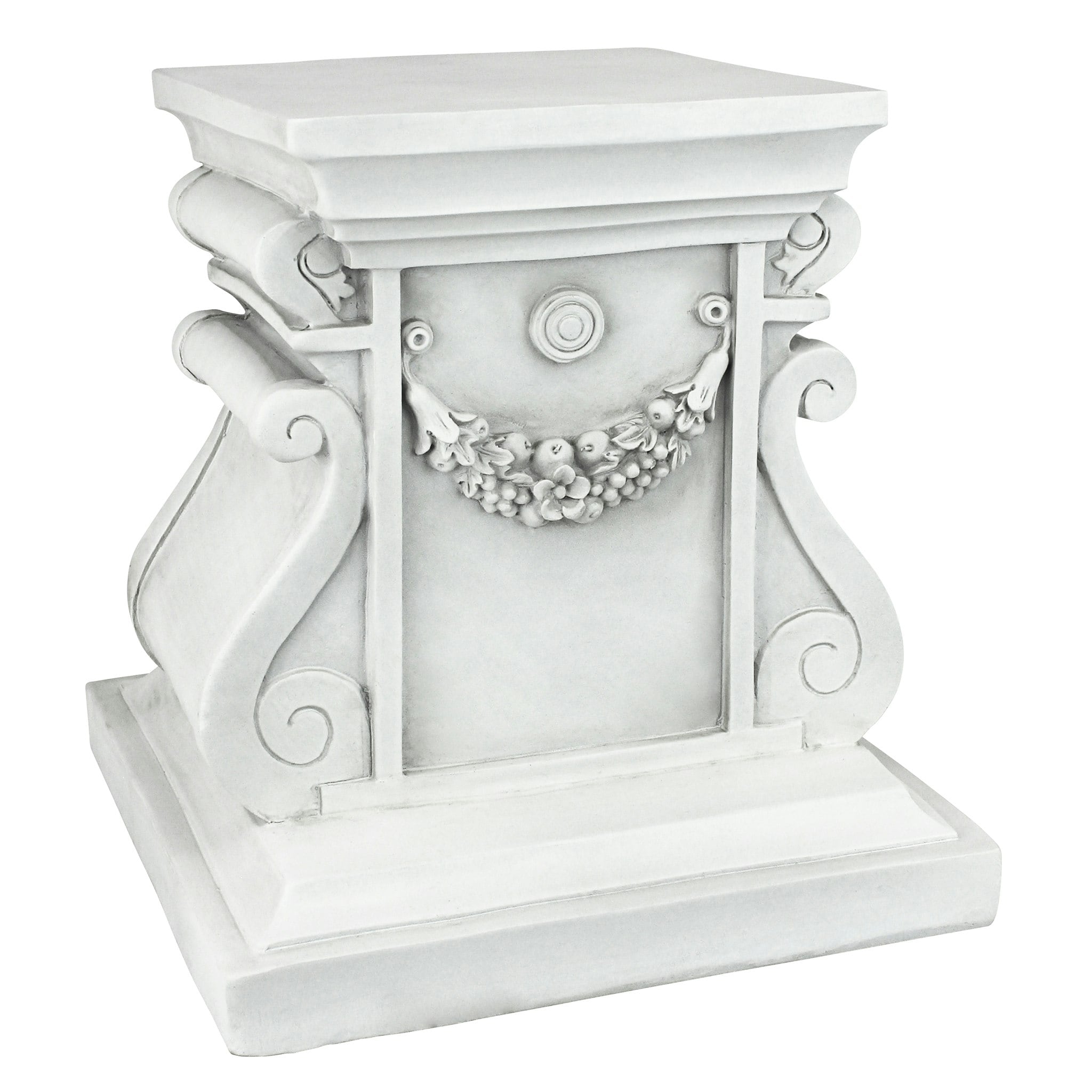 Design Toscano NG314105 12.0-in H x 11.5-in W Off-white Architecture Garden Statue