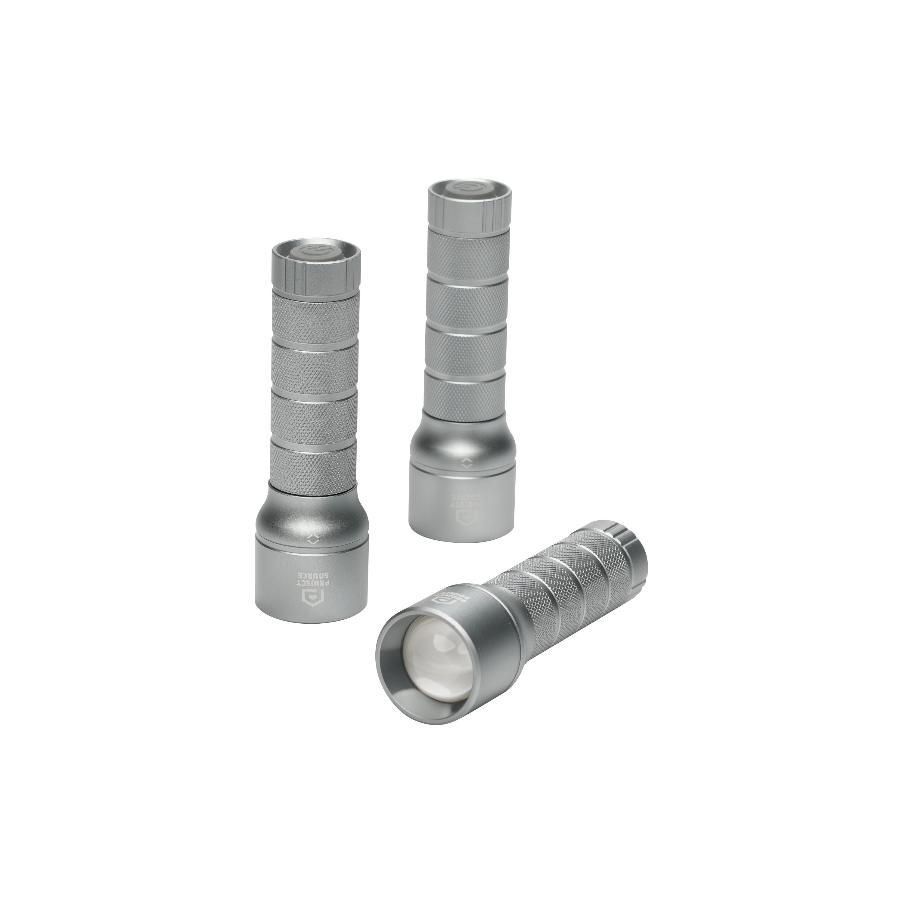 Project Source 52270 500-Lumen 3 -Mode LED Flashlight 3 -Pack