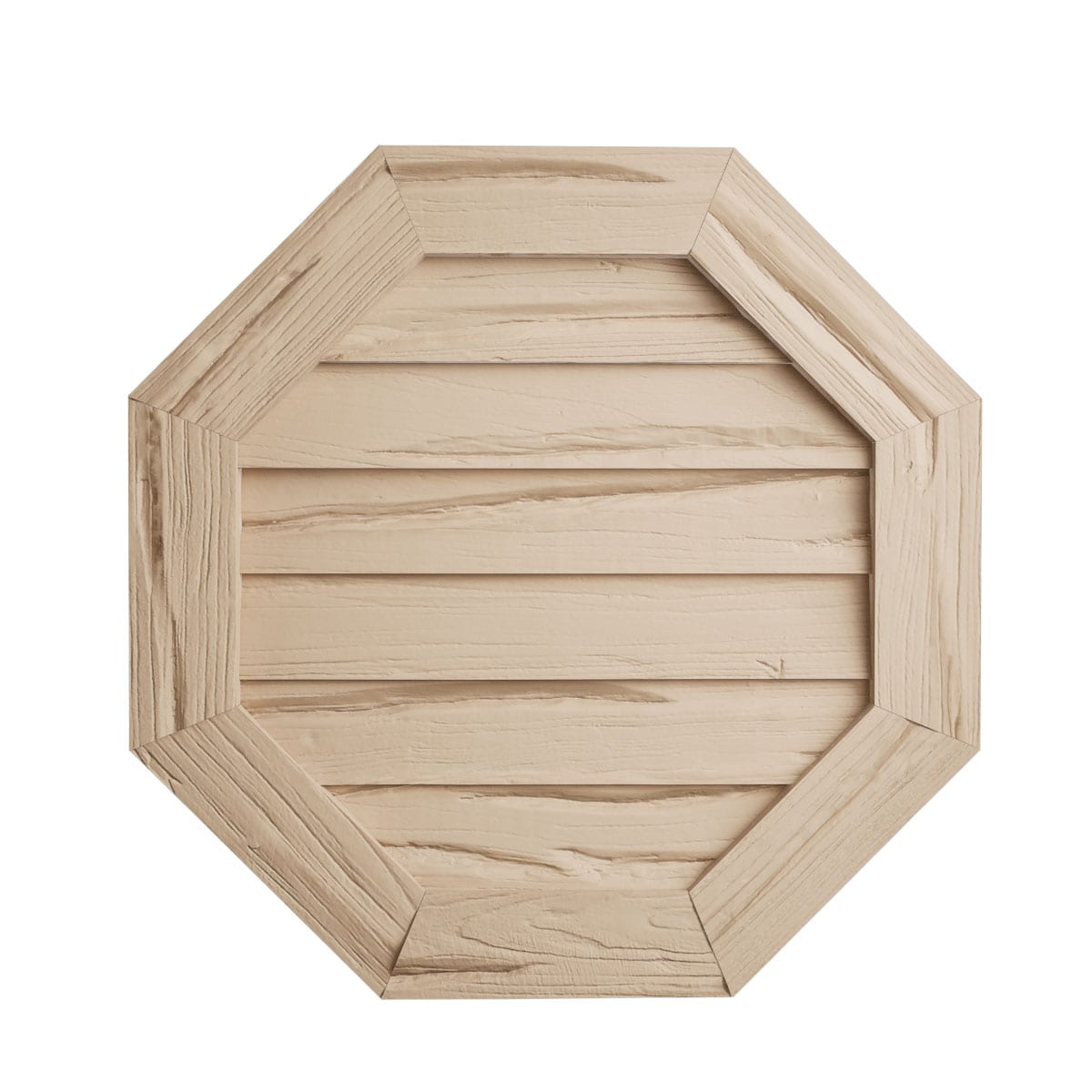 Ekena Millwork GVUROC33X33DRWPR 33-Inches x 33-Inches Riverwood Octagon Urethane Gable Louver Vent