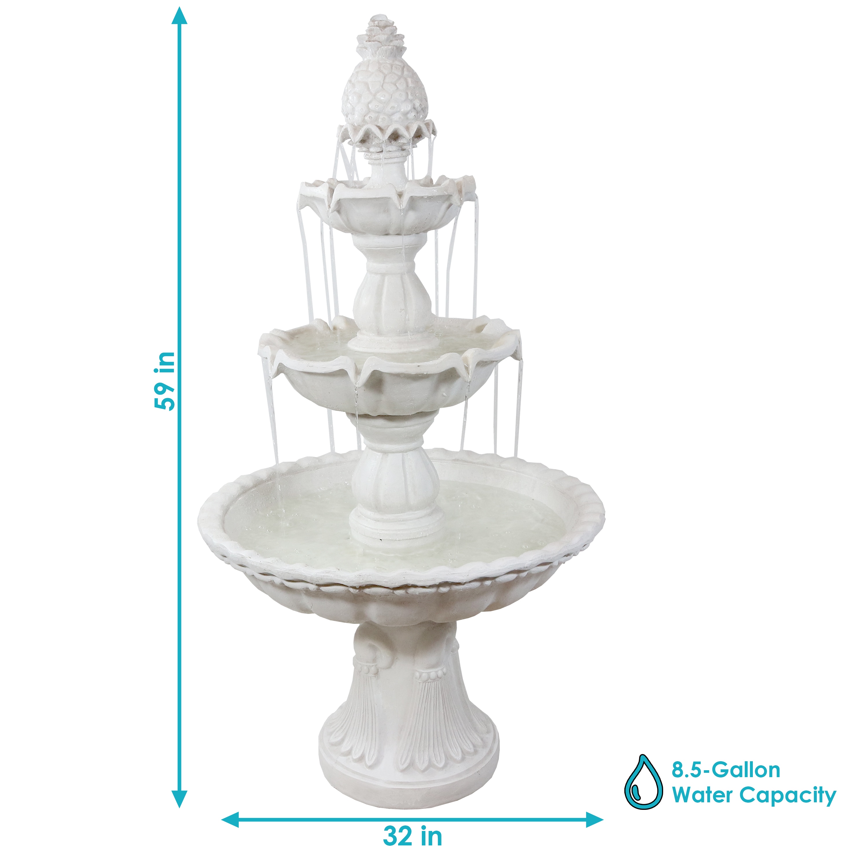 Buy 4 Tier Wedding Cake Stand With White LED Lights Online in India - Etsy