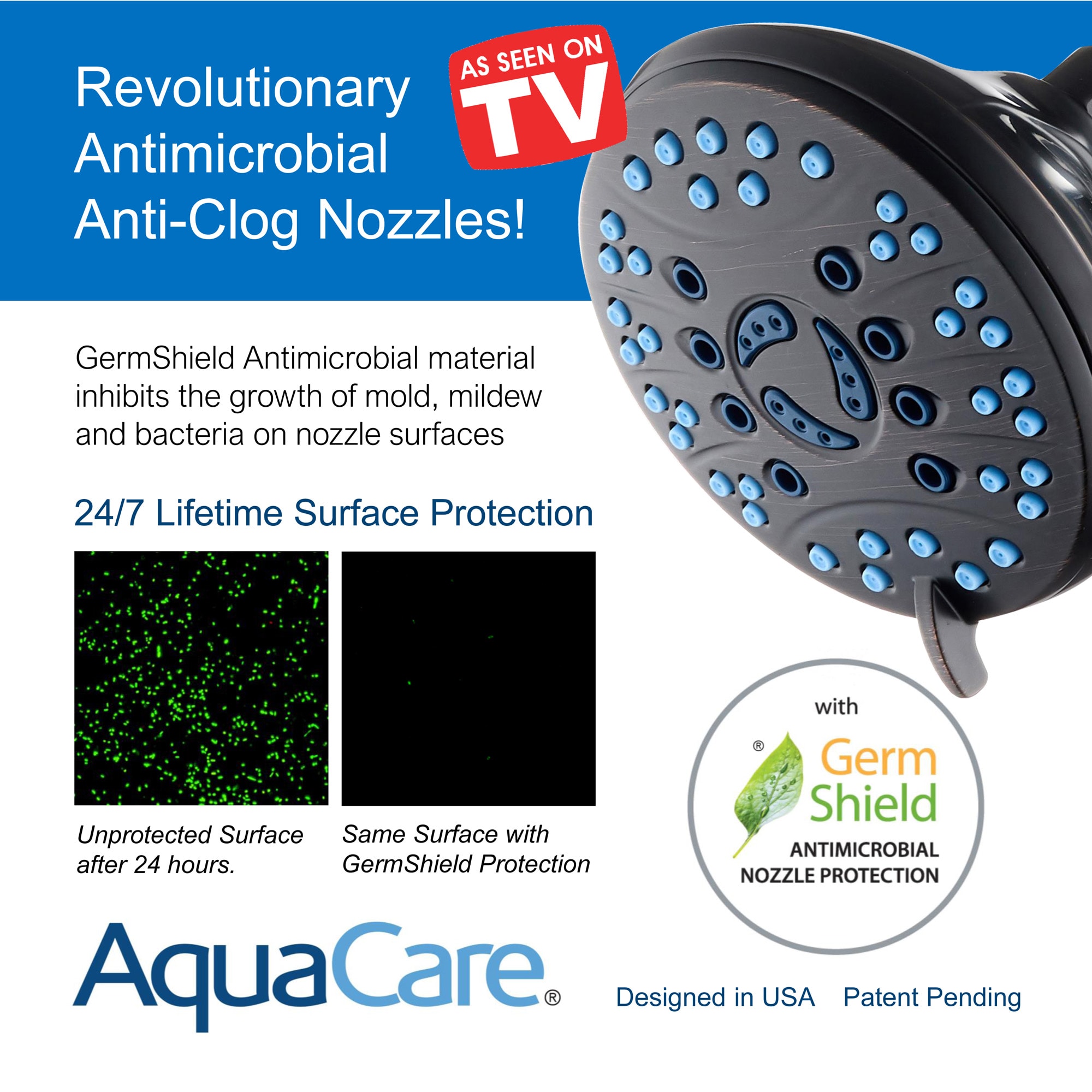 AquaCare 4431MBF Fixed-Showerhead - View #2