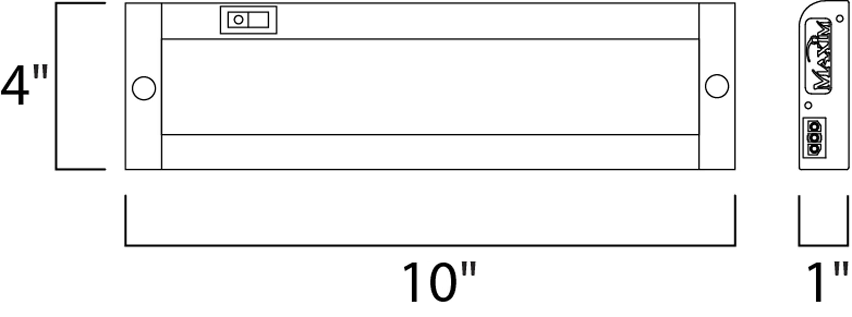 Maxim Lighting 89962BRZ Led-Cabinet-Lighting - View #2