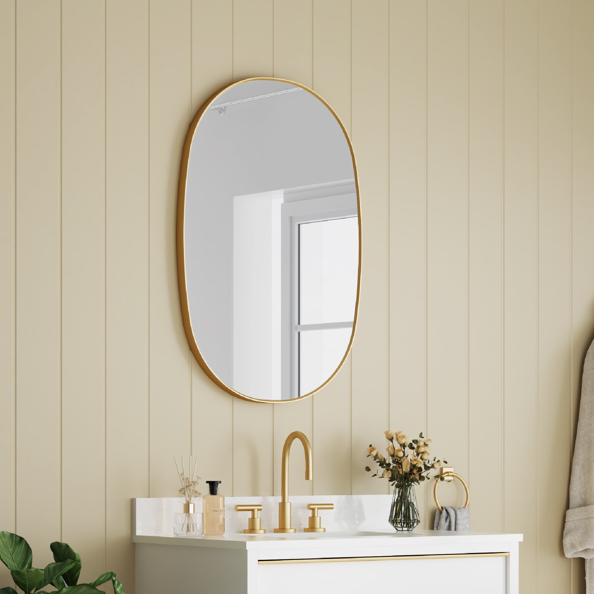 Forclover WBSGO70951 Framed-Bath-Mirrors - View #4