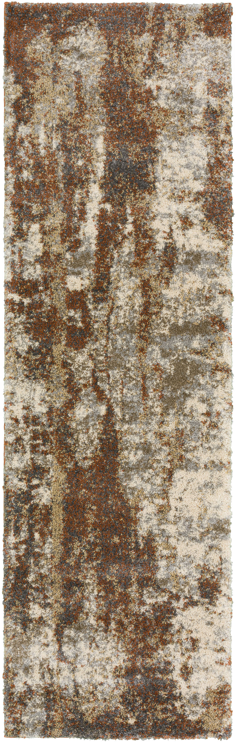 Addison Rugs ABK36CA2X7 Barkley 2 x 7 (ft) Polypropylene Canyon Rectangular Indoor Abstract Bohemian/Eclectic Runner rug