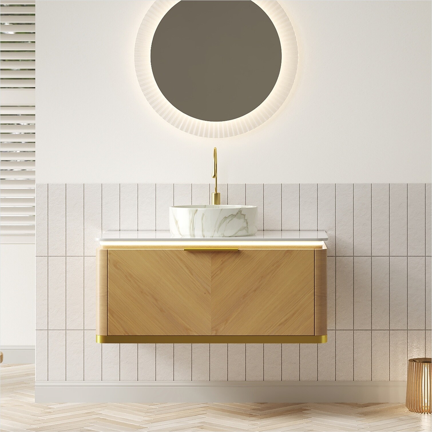 Watnature 2FAFCXYBVM38 Bath-Vanity-Combo - View #2
