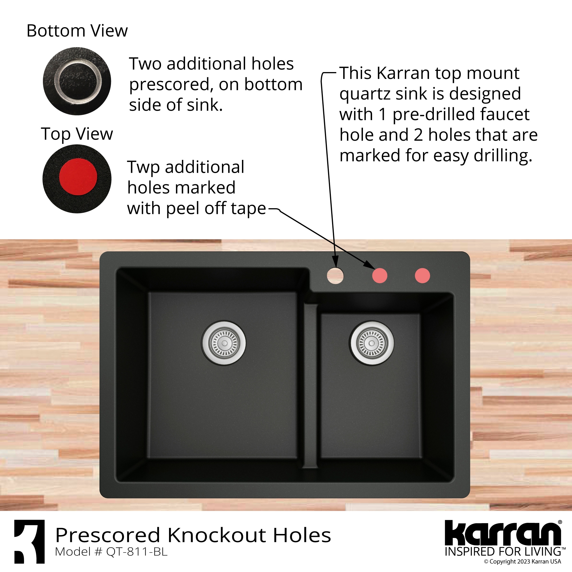 Karran QT-811-GR Kitchen-Sinks - View #5