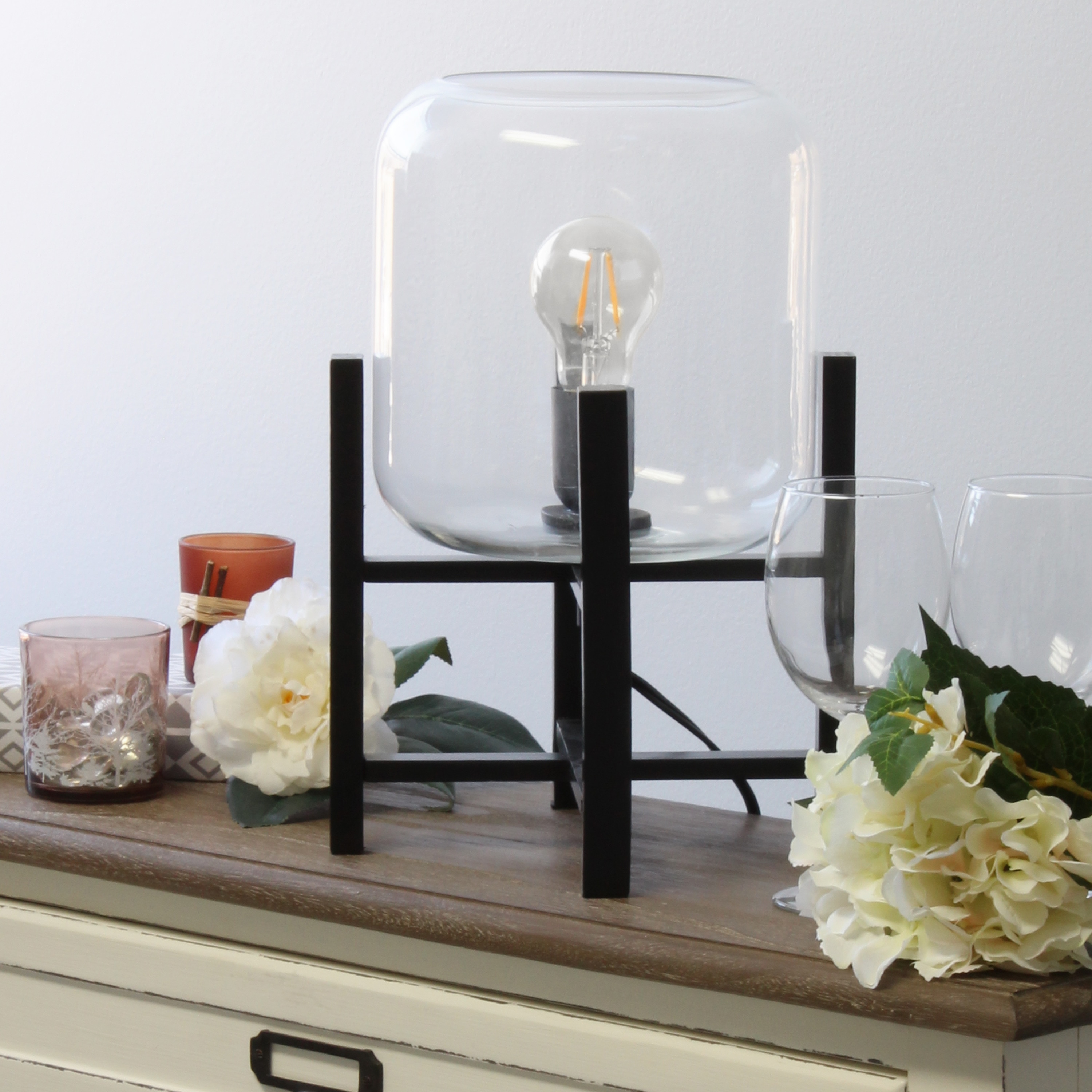 Simple Designs LT1068-CLR Table-Lamps - View #4
