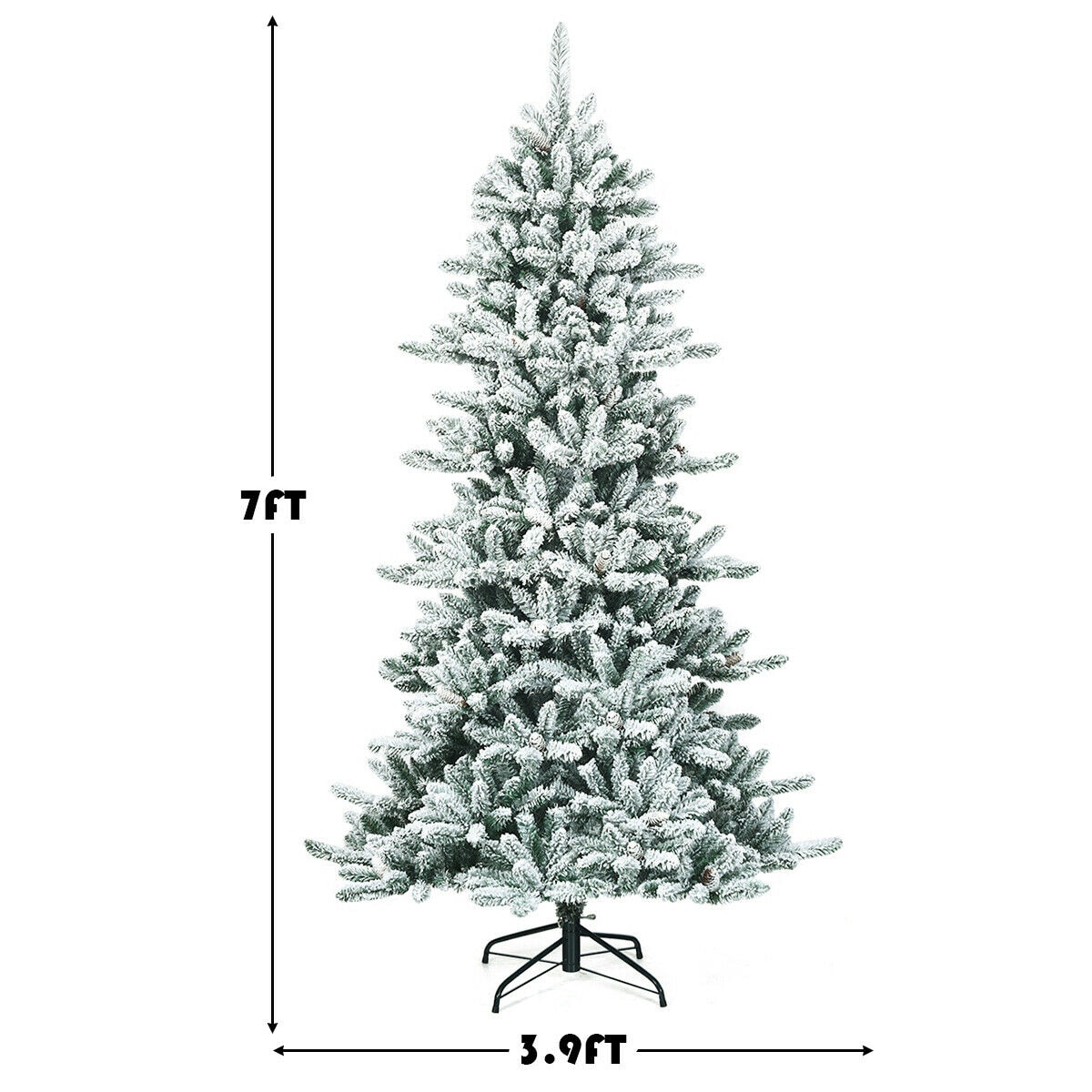 WELLFOR CM-HWY-22806 Artificial-Christmas-Trees - View #7