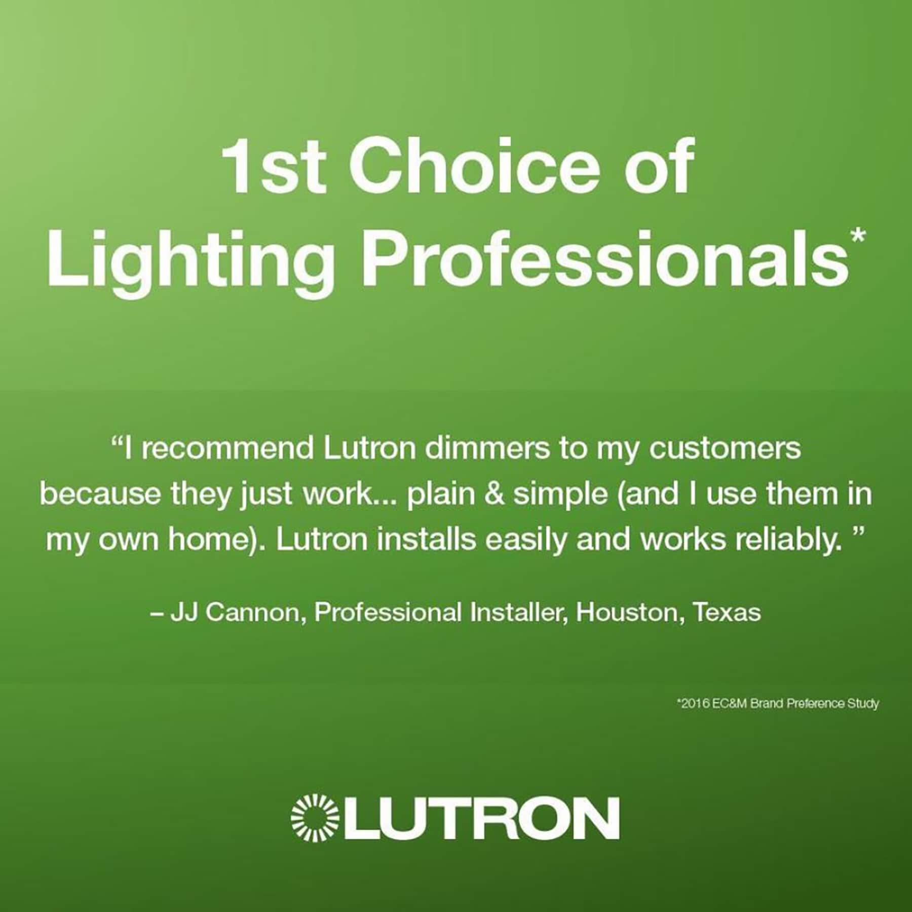Lutron RCL-RK-WH Lighting-Control-Parts - View #4