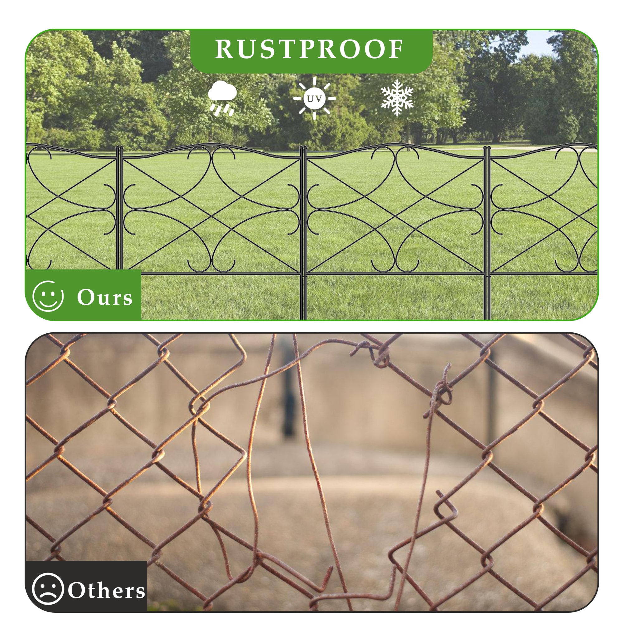 Homsee C-KF390110-02 Garden-Utility-Fencing - View #12