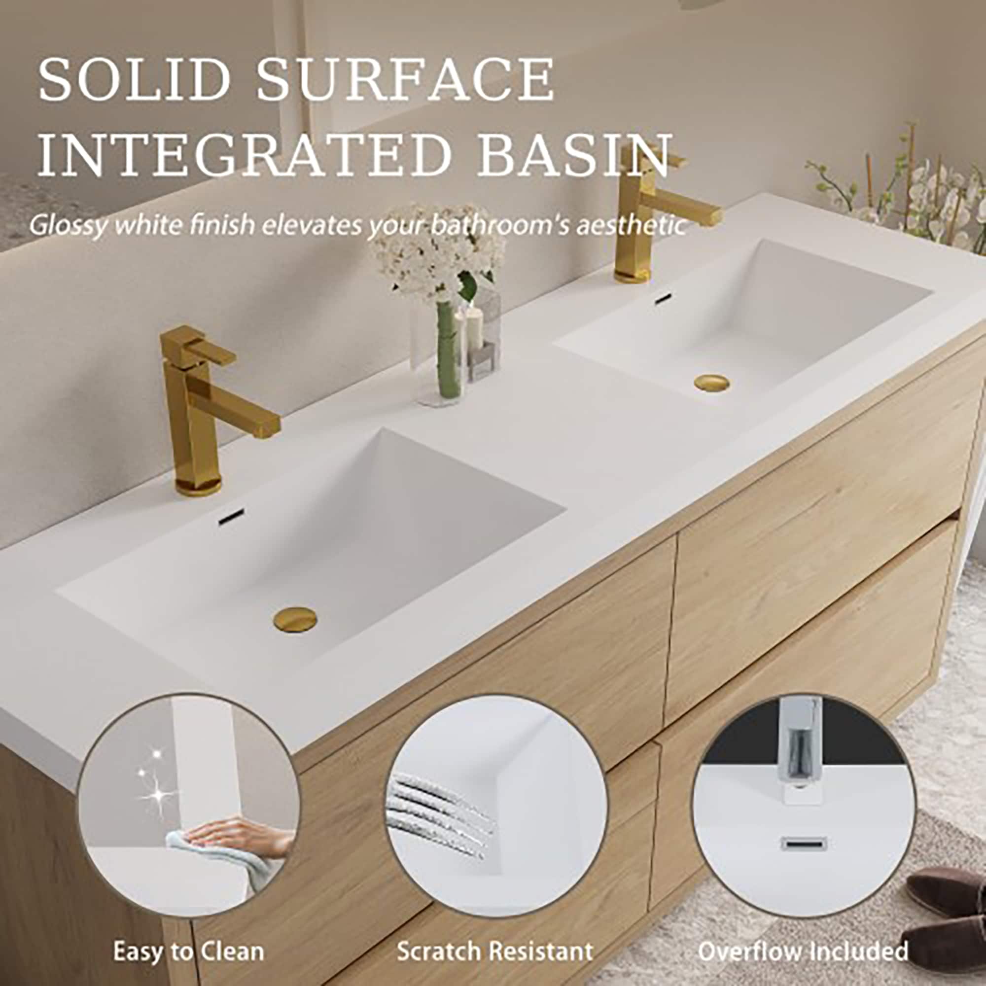 CASAINC WF-JMJ-BCB 1342R WH Bath-Vanity-Combo - View #2