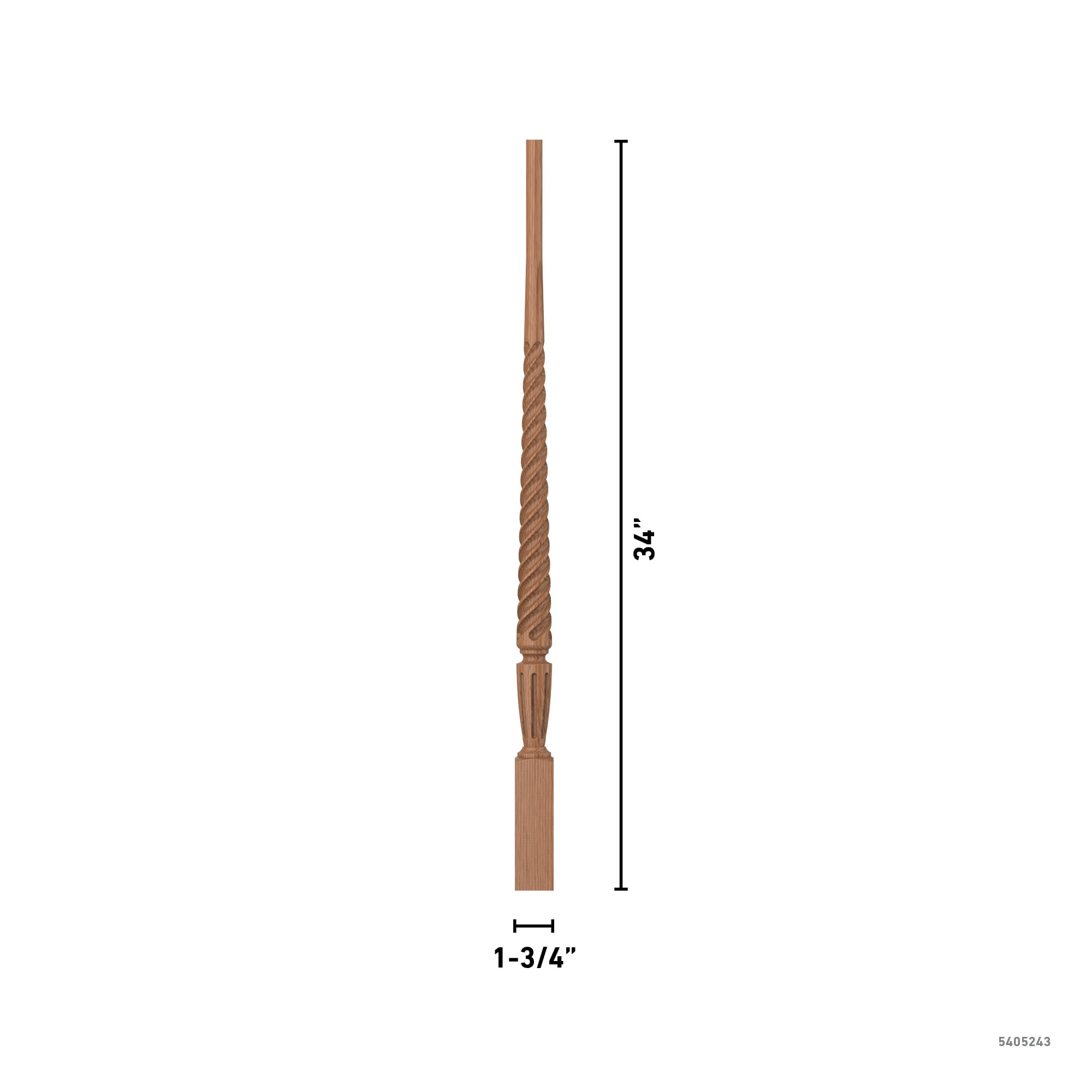 L.J. Smith Stair Systems LJT-2015-WO 34 Interior-Stairpart-Balusters - View #4