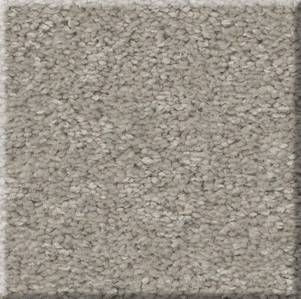 STAINMASTER 7L87000500 Chic Dreams III Platinum Gray 68.3-oz sq yard Polyester Textured Indoor Carpet