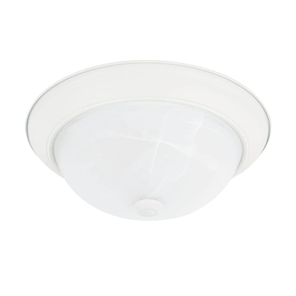 Capital Lighting  219022 2 Light 51/4 Inch Tall Flush Mount Bowl Ceiling Fixture