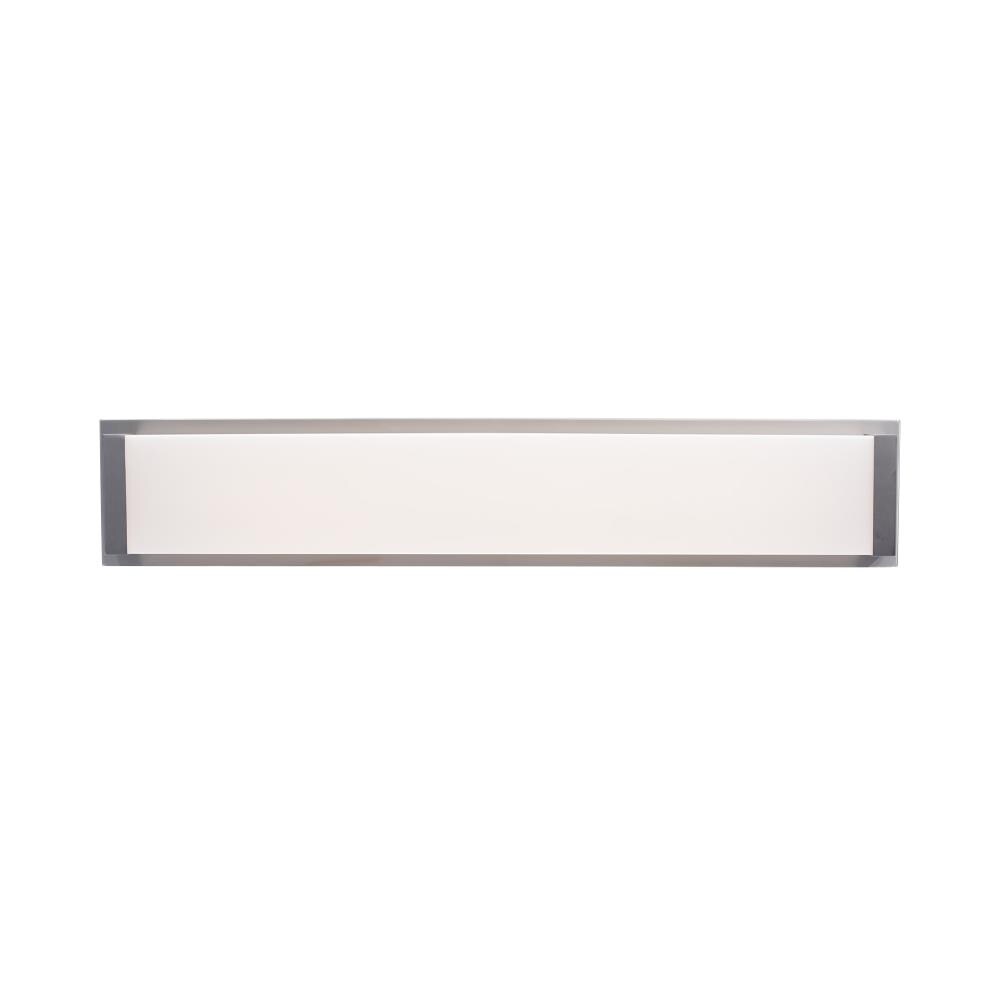 WAC Lighting Metro 20-in 1-Light Brushed Nickel LED Transitional Vanity ...