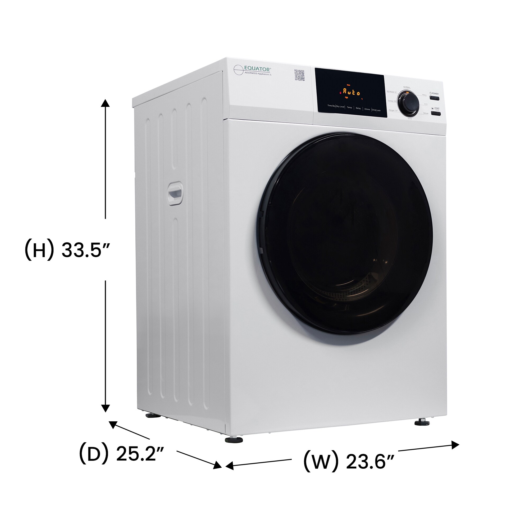 Equator Advanced Appliances EW 835 + ED 880 SBS Combo-Washer-And-Dryer - View #3